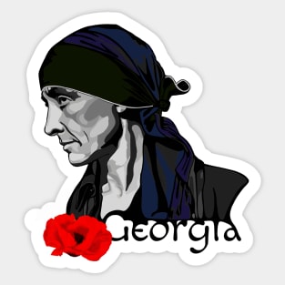 Georgia O'Keeffe Sticker